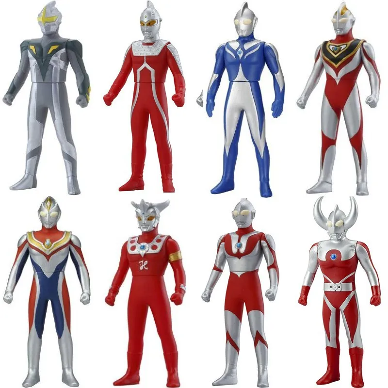 

Ultraman 500 Siro Dynamo Severn AI Galaxy Leo Toy Soft Silcone Zofie Gaussian Toy Unisex <1