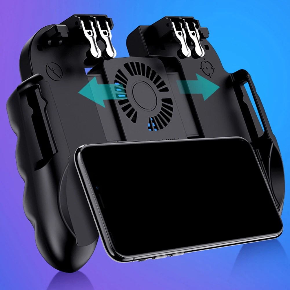 Геймпад Pubg контроллер Android джойстик мобильный игровой коврик игровой контроллер ручные плееры для iPhone Xiaomi с охлаждающим вентилятором