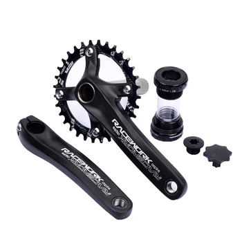 

RACEWORK Mountain bike crankset platos de bicicleta de biela mtb parts 170mm mountain nike accessories Chain Wheel