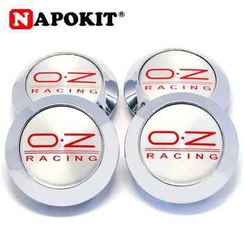 

4pcs 70mm (63mm) OZ O.Z RACING Logo Car Wheel Center Hub Caps for Rim Hub Cap Dust Cover C123201B Fit for Akita