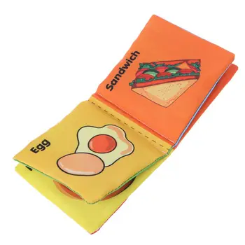 

Kids Children Words Animals Learning Developmental Cloth Book Educational Toy
