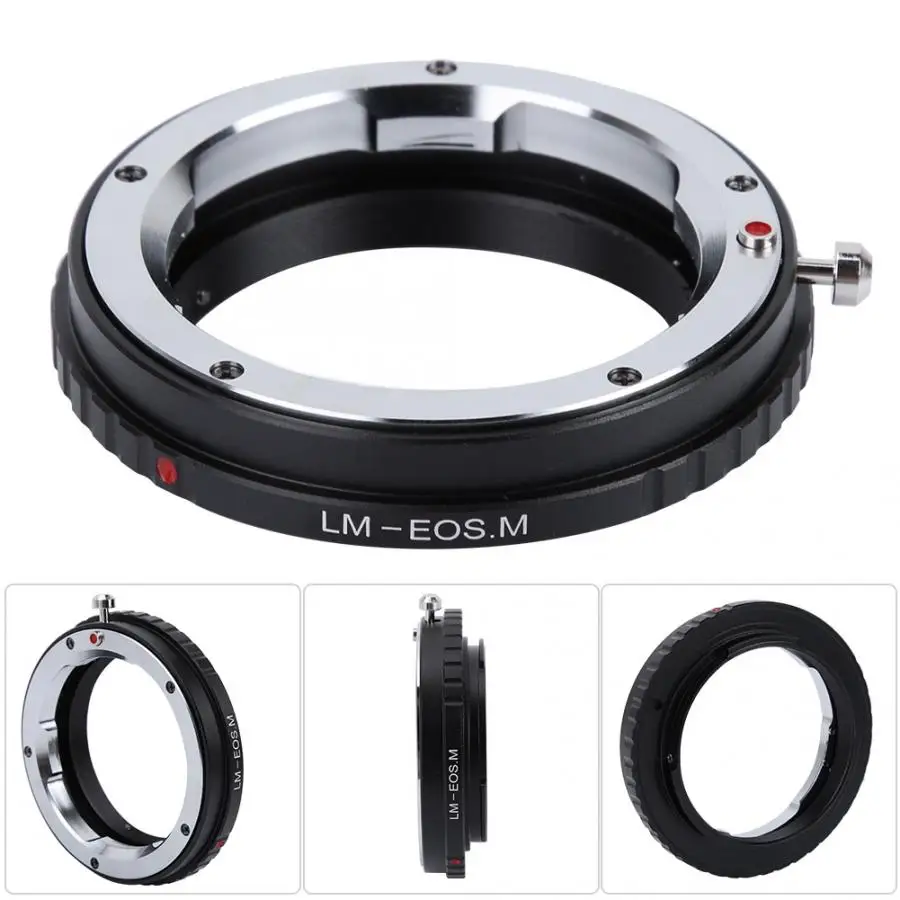 Адаптер объектива LM-EOSM адаптер объектива кольцевой конвертер для Leica LM объектив подходит для Canon EOS беззеркальная камера