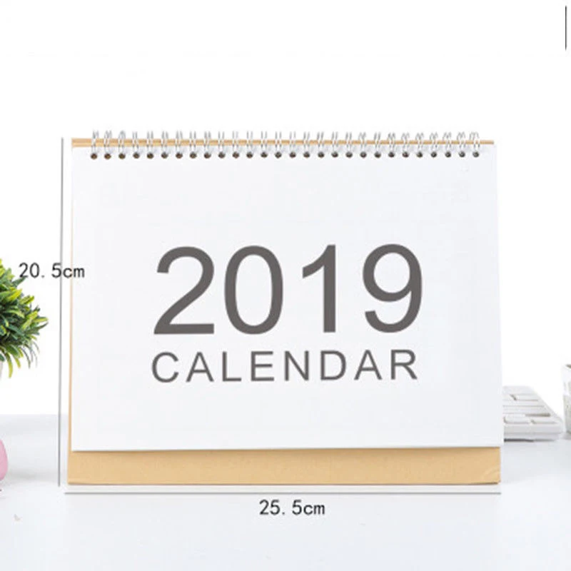 2019 Calendar Table Weekly Planner Monthly Plan To Do List Desk