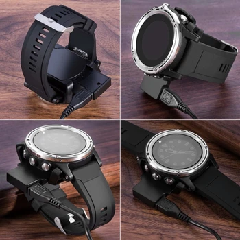 

USB Charger Dock Station Cradle Cable Line for Garmin Descent MK1 GPS Dive Watch