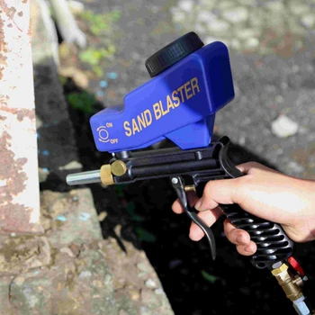 

Portable Gravity Sandblasting Gun Sandblasting Home DIY Pneumatic Sandblasting Set Rust Blasting Device Sand Blasting Machine