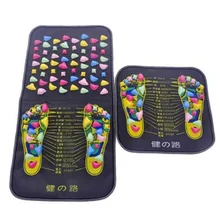 Домашний Уход за ногами акупунктурные точки массаж ног одеяло имитация массаж камнями Подушка относится к нажимной пластине