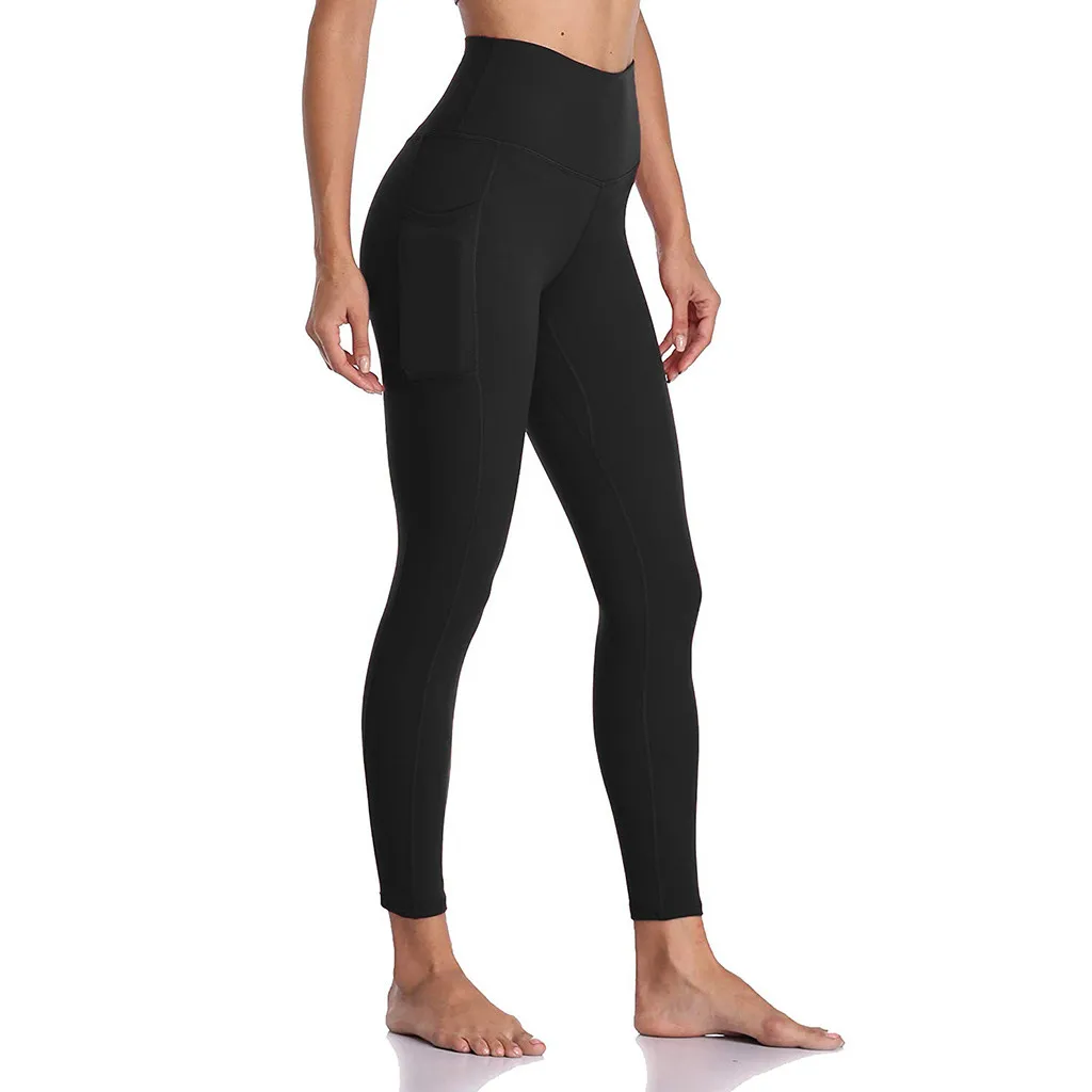 Leggings Women Casual Solid Color Slim Hips Push Up Fitness Loose Leggins Mujer Pants Wide Leg Sports Pants Pantalones De Mujer best leggings for women