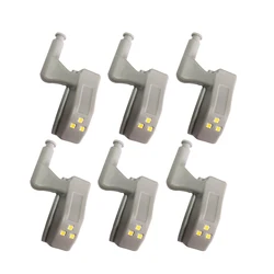 1/3/6/10pcs Universel Charnière Intérieure Lampe Placard CONDUIT Sous LA Lumière Du Cabinet Placard Capteur Lumière Maison Cuisine Veilleuses 