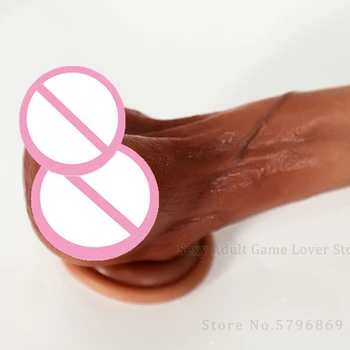 Ejaculating Dildo Realistic Big Dick Super Long Artificial Penis Suction Cup Female Masturbator Tool Adult Sex Toys For Women 4