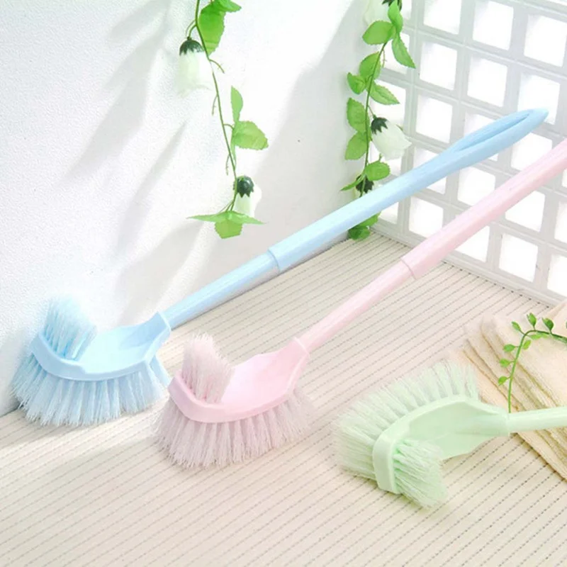 

For Dishwashing Kitchen Toilet Bathroom Wash Cleaning Tool Accessory Long Handle Brush Eraser Magic Sponge Diy Cleaning Sponge