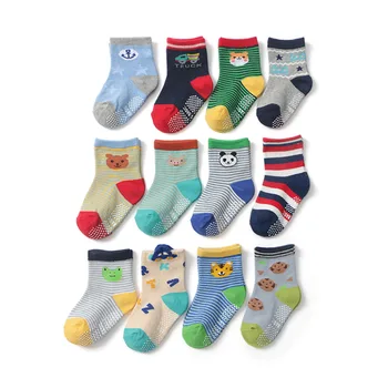 

Cartoon children's socks, non-slip floor socks, baby socks WJH230