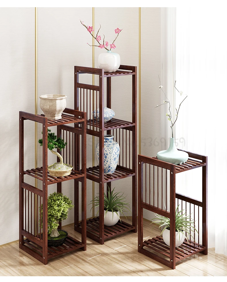 New Style Flower Rack Indoor A Living Room Northern Europe Balcony Shelf Green Luo Pylons Landing Type Meaty Flowerpot Frame