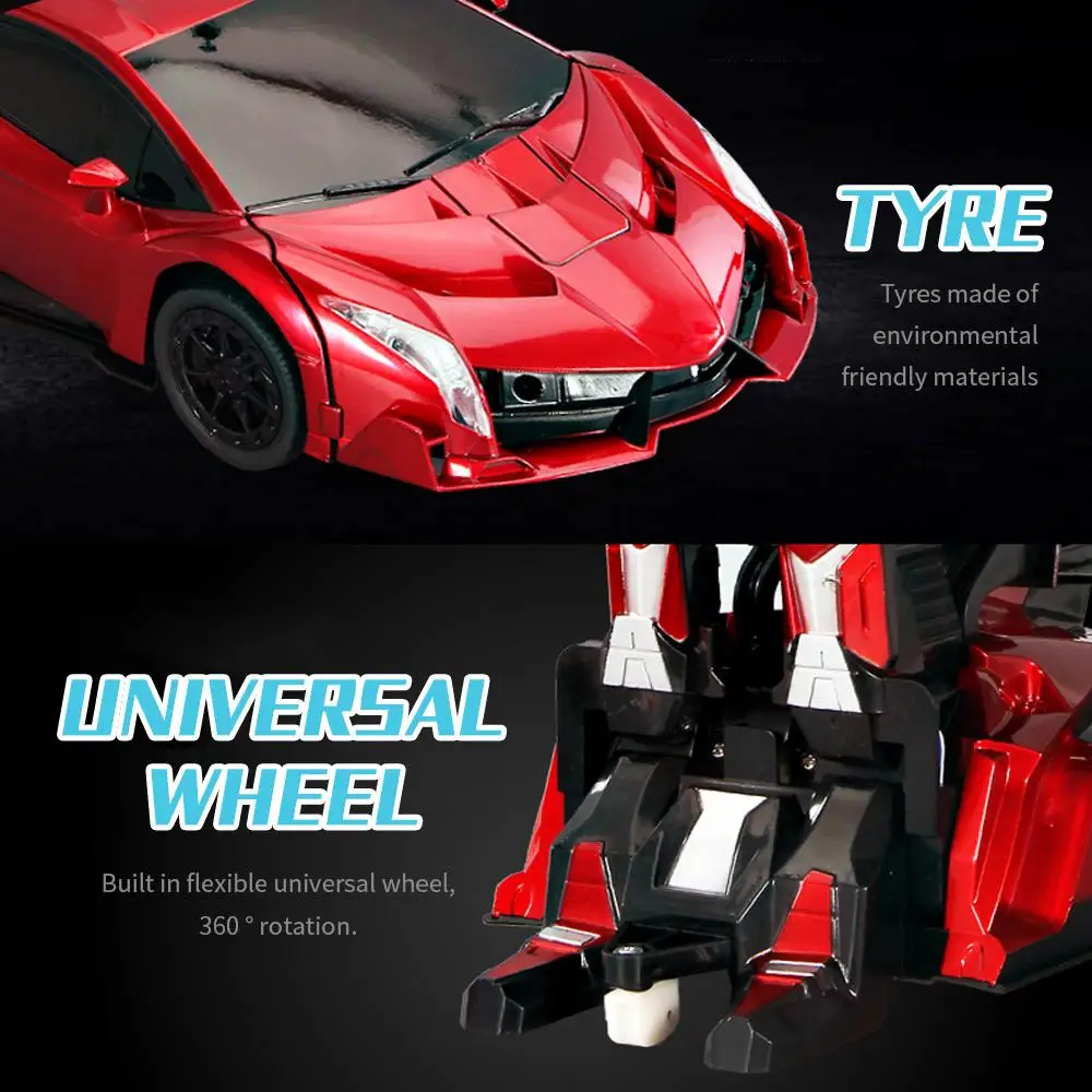 RC трансформирующийся автомобиль робот игрушки RC автомобиль 1:12 большой жесты зондирования преобразование электрической энергии роботы спортивные автомобили Дрифт модель для детей