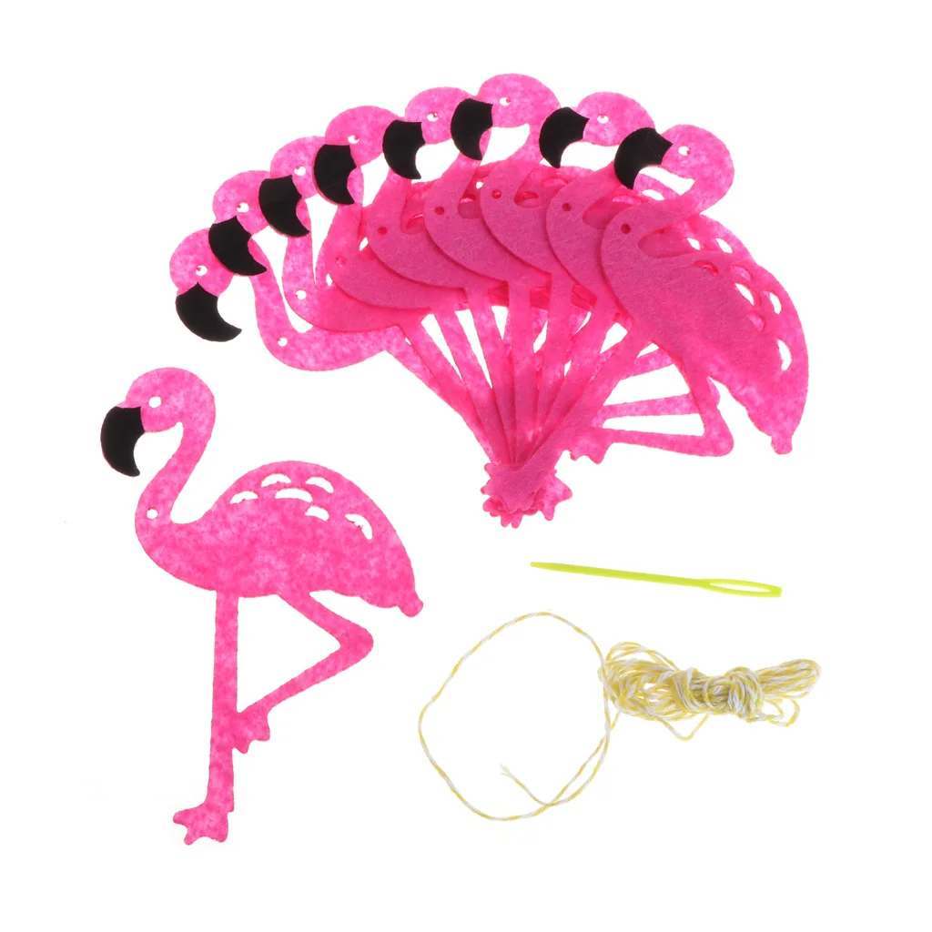 

Flamingo Garland Banner Flag Hanging Ornament Pennant Party Wedding Decoration