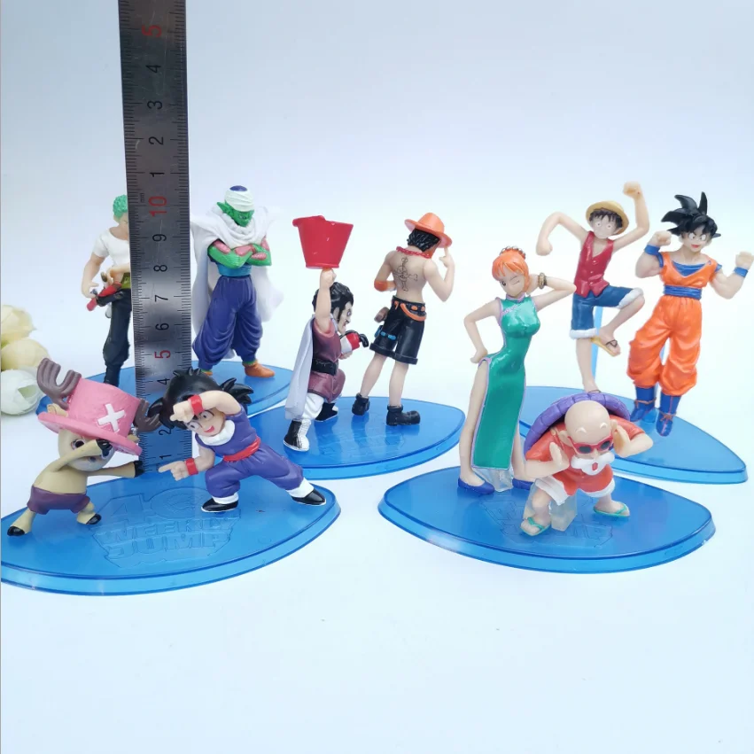 10 шт./компл. Лидер продаж Figuras Dragon Ball Одна деталь Мультфильм фигурки 10 см игрушки подарок украшения в стиле аниме