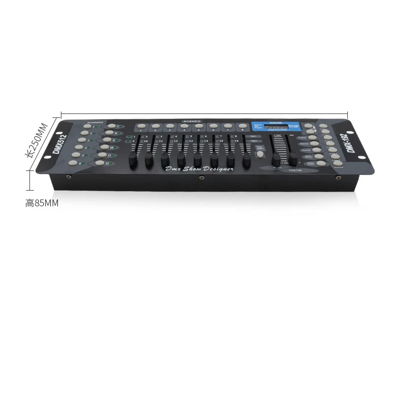 Console profissional dmx512, controlador dmx, equipamento para