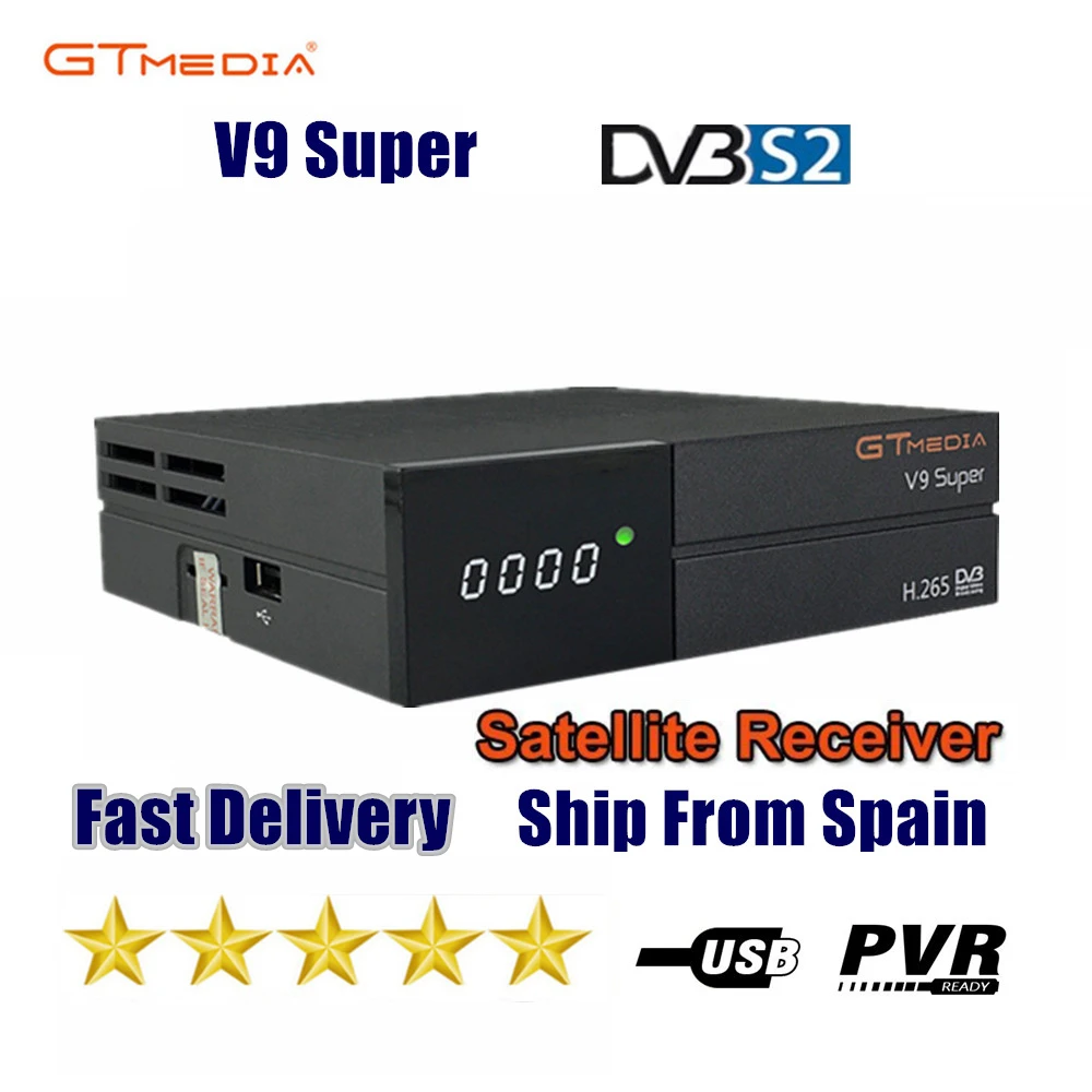 Новый суперспутниковый ресивер GTmedia V9 Freesat супер обновленный V8 Nova Super со