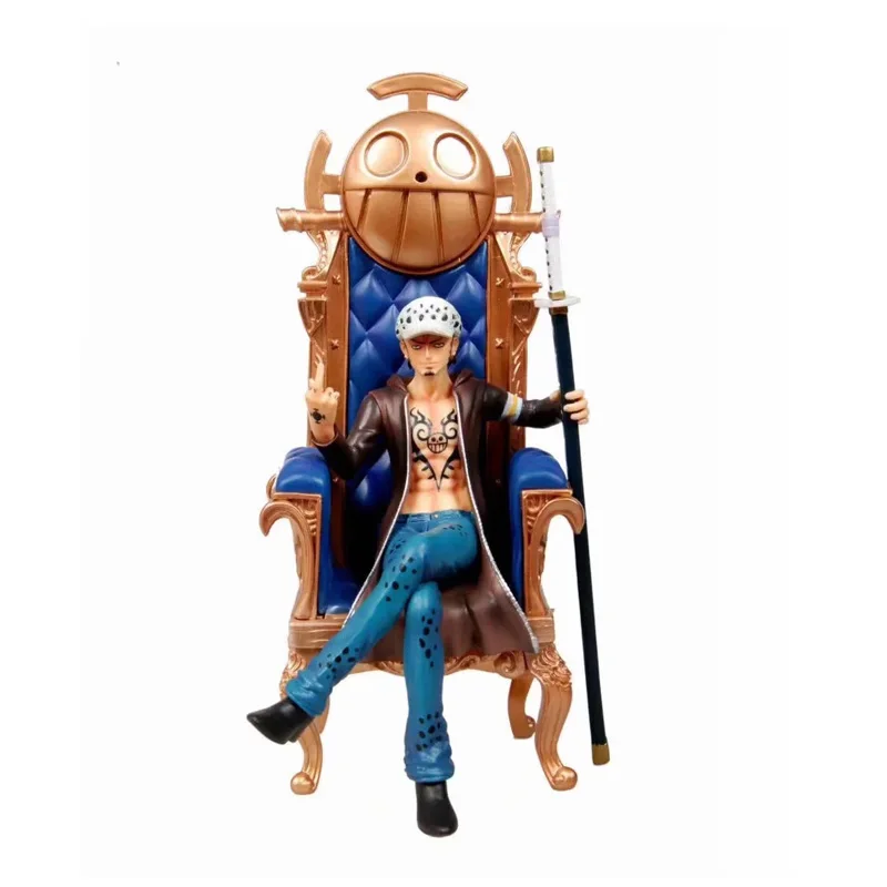 

Anime One Piece Seven Warlords Of The Sea Trafalgar Law PVC Action Figure Doll Collectible Model Toy Christmas Gift For Children