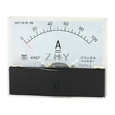 

Measurement Tool Analog Panel Ammeter Gauge DC 0 - 100A Measuring Range