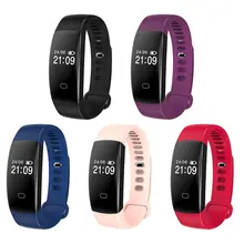F08HR Smart Band Heart Rate Monitor Fitness Tracker Pedometer Wristband Remote Camera Bracelet For IOS Android id130c bluetooth smart band multiple sports fitness bracelet tracker heart rate monitor remote camera gps smart wristbands