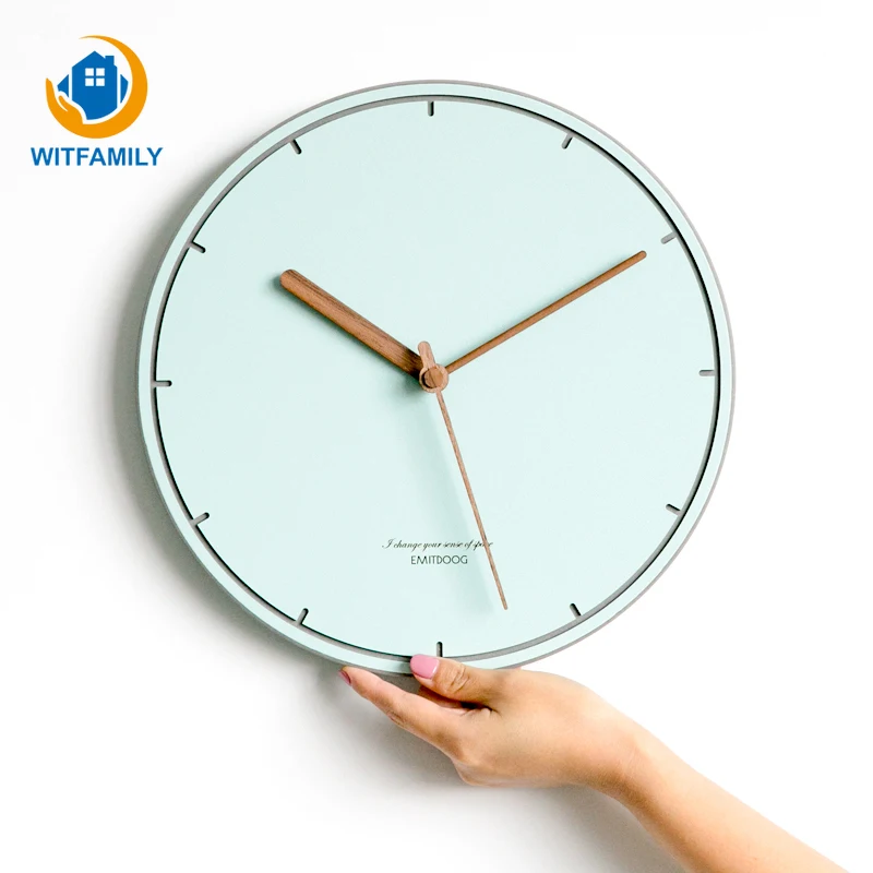 

Modern Nordic Clocks Silent Wall Watches Minimalist Creative Wall Clock Living Room Bedroom Home Decoration Accessories