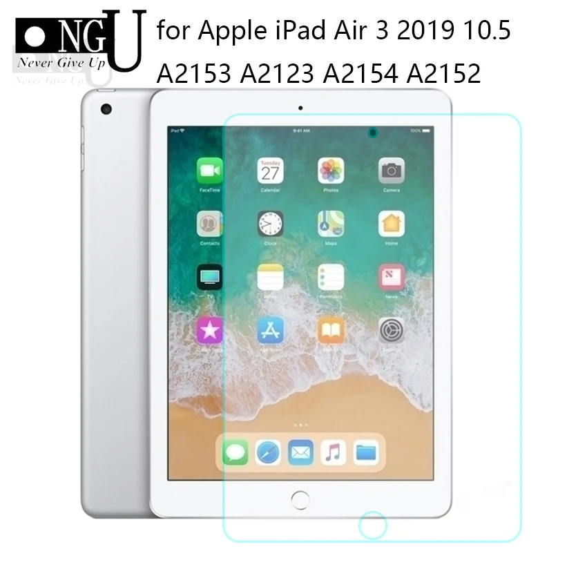 Защита экрана для Apple iPad Air 2019 10 5 закаленное стекло &quot2019 защитная пленка 3