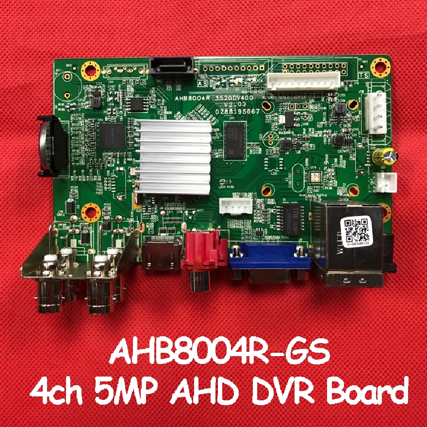 XM 4ch 5MP AHD DVR плата безопасности сети цифровой видеорегистратор Поддержка
