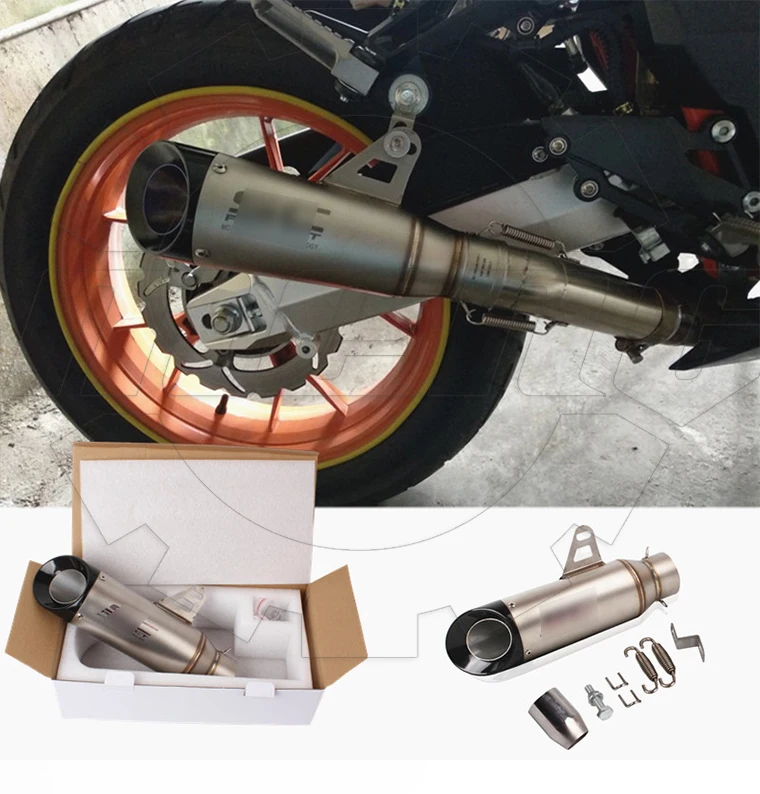 Cbr1000rr аксессуары для мотоциклов 51 мм для мотокросса sc racingproject выхлопные трубы из углеродного волокна для fzs600 gsr 750 s1000xr zxr 400