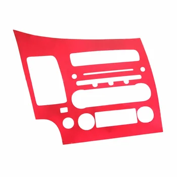 

Red Car interior kit stickers Console For Honda Civic 2006-11 ABS sticker
