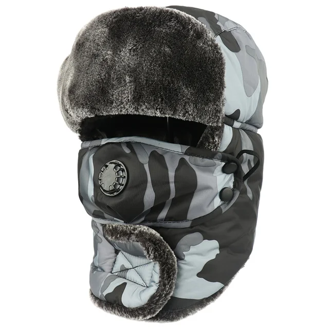 CAMOLAND Unisex Camouflage Bomber Hat 