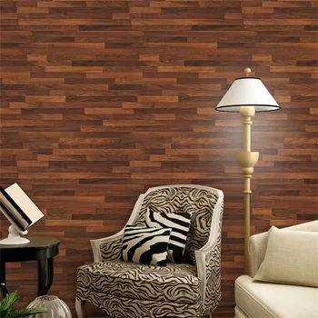 

3D Brick Wood Stickers Wallpaper Waterproof Wall Covering Wallpaper For Kids Living Room DIY Background