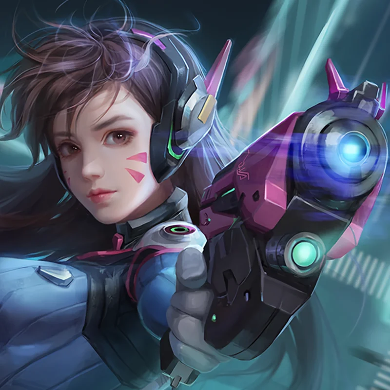 Печать художественная игра OW Overwatch печать плаката Tracer Mei Sombra Widowmaker D. Va печать плаката на холсте Печать Сексуальная Живопись Домашний Декор
