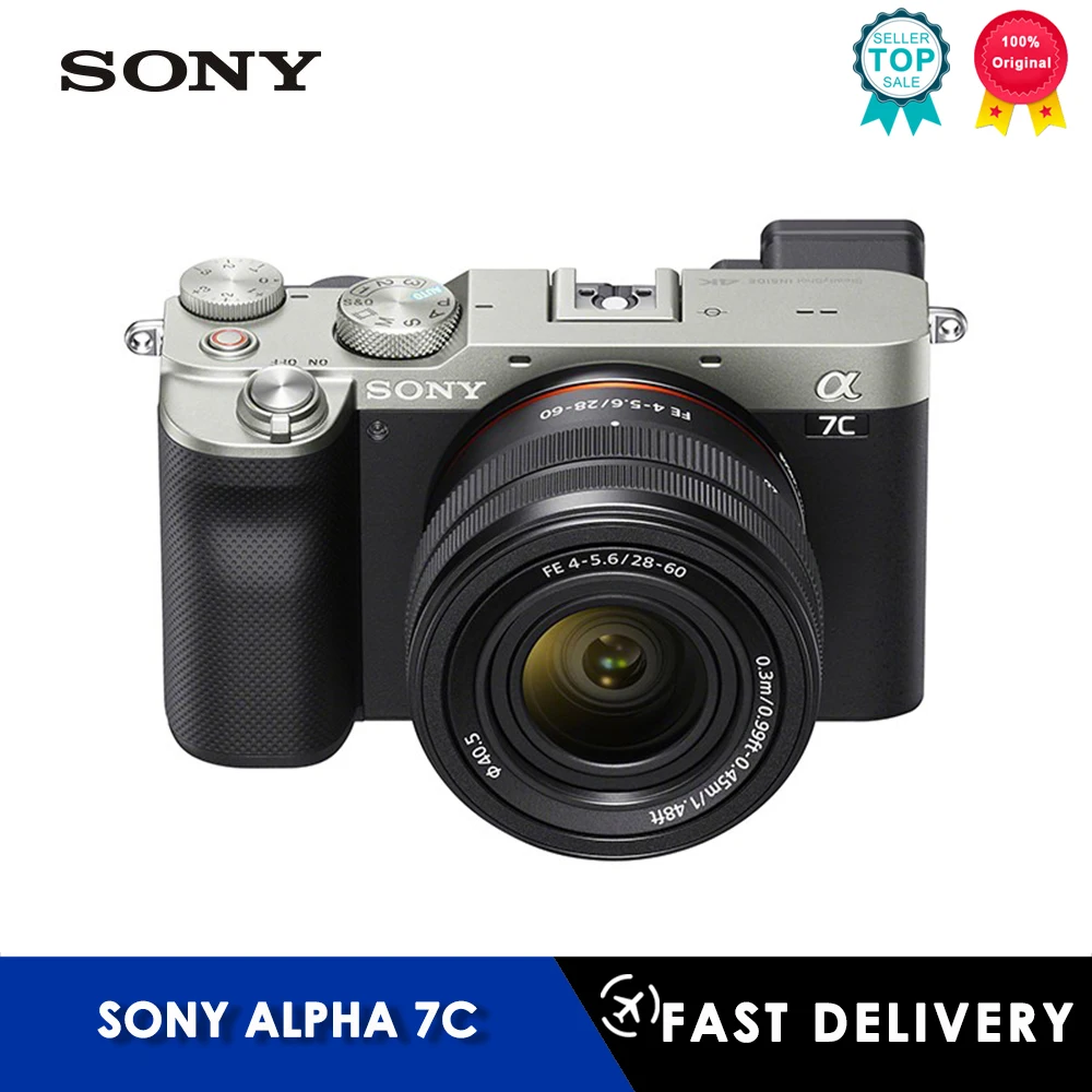 Sony Mirror Alpha 7C A7C Full-Frame Mirrorless Camera Digital Camera With 28-60 mm Lens Compact Professional Photography