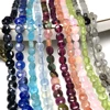 Wholesale Natural Stone Coin Loose Beads 4/6/8mm Faceted Tiny Crystal DIY Gem Beads For Jewelry Making Bracelet Free Shipping ► Photo 2/6