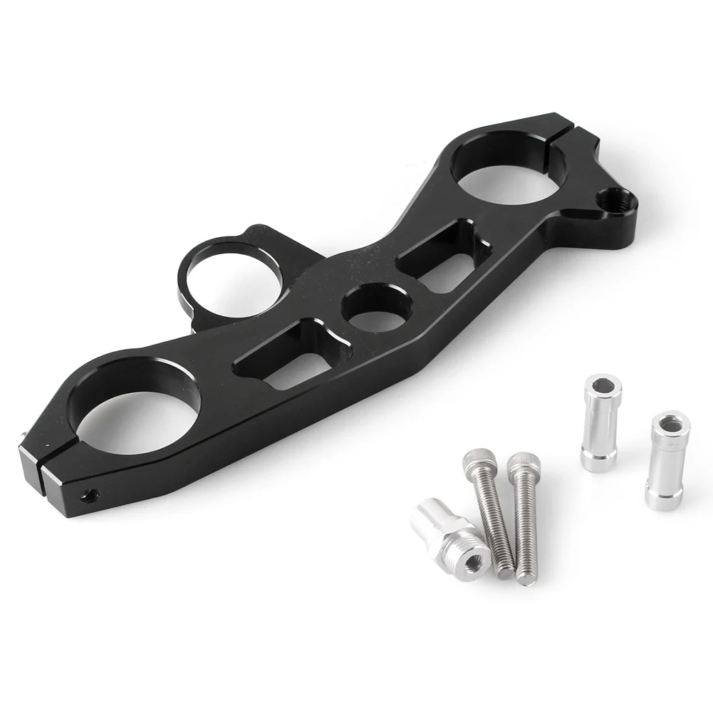 

CNC Aluminum Motorcycle Front Upper Stock End Triple Top Tree Clamp For Kawasaki Ninja ZX-6R 2009 2010 2011 2012