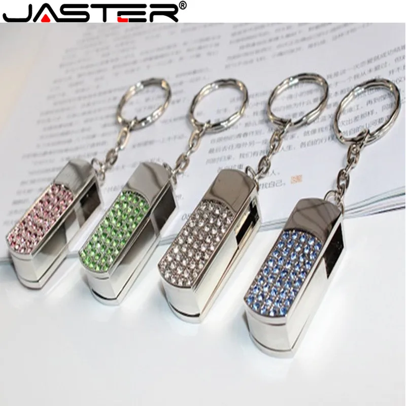 Металлический usb флеш накопитель JASTER 64 ГБ 32 16 8 4 ГБ|USB флэш-накопители| |