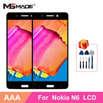 

5.5" For Nokia 6 N6 LCD Display Digitizer Touch Screen Assembly Parts For Nokia TA-1021 TA-1033 TA-1025 LCD Display Screen