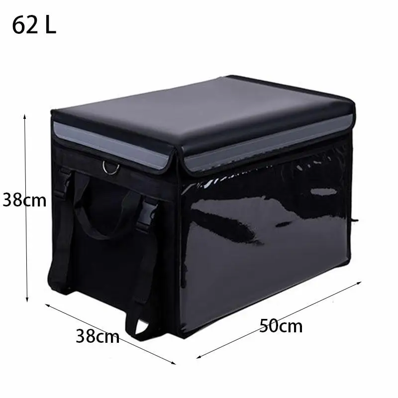 62L Large Thermal Food Cooler Bag Insulated Large Capacity Multi-function Lunch Box bolsa termica cooler bag picknick cool 3