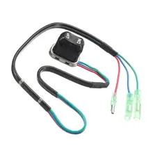 12V Отделка переключатель наклона 703-82563-02-00 703-82563-01-00 подвесной ручка боковой рычаг Крепление пульта Управление коробка для Yamaha