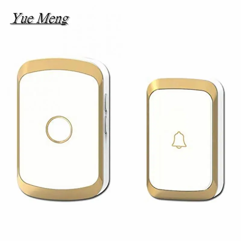 Timbre inalámbrico de seguridad inteligente para el hogar, timbre de puerta de rango de 100-240V y 300M, resistente al agua, para la Oficina y el hogar