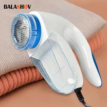

Efficient Lint Remover Clothes Fuzz Pellet Trimmer Machine Long Working Fabric Shaver Removes For clothes Spools Removal EU Plug