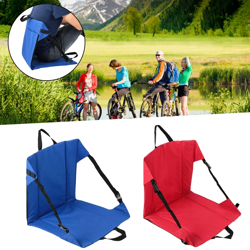 Clip-On Portable Folding Camping Picnic Outdoor Side Hiking Stool Chair Seat