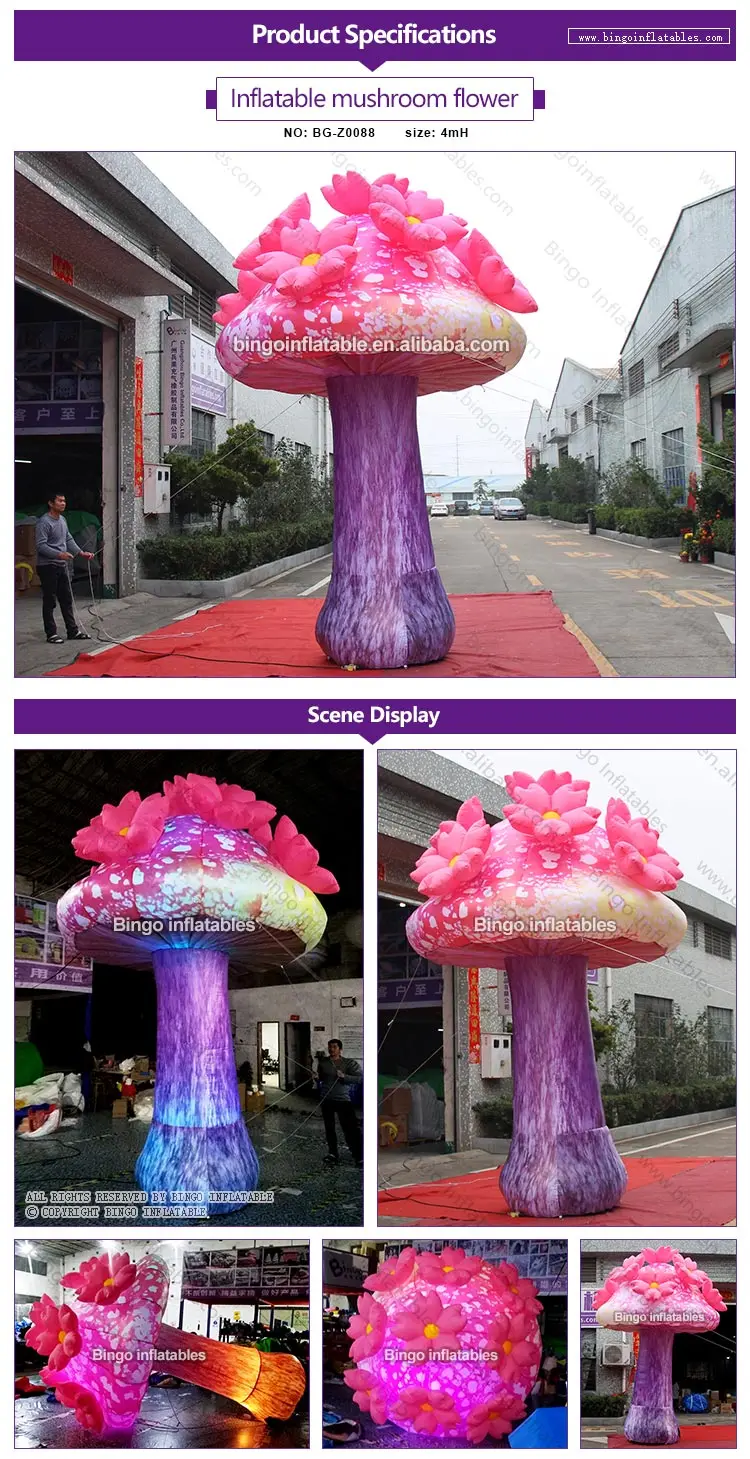 BG-Z0088-Inflatable-mushroom-flower-bingoinflatables