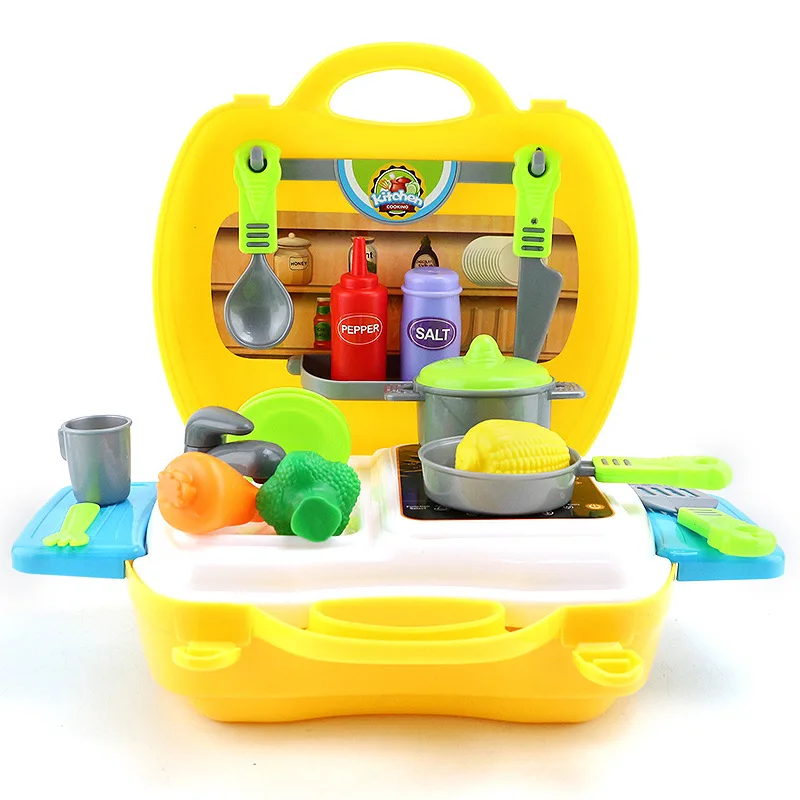 

Play House Toys Model Kitchenette Fun Kitchen Box 7021 GIRL'S And BOY'S Scene Simulation Interactive Toy