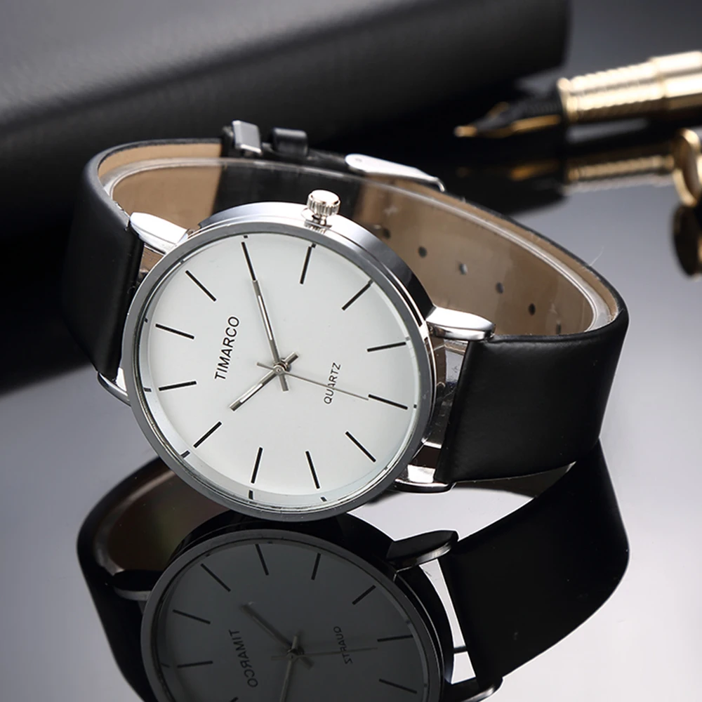 Women's Watches Simple Style Watch Women Minimalist Watch Quartz Clock Leather Strap Watch Hodinky Relogio Feminino Montre Femme - 5