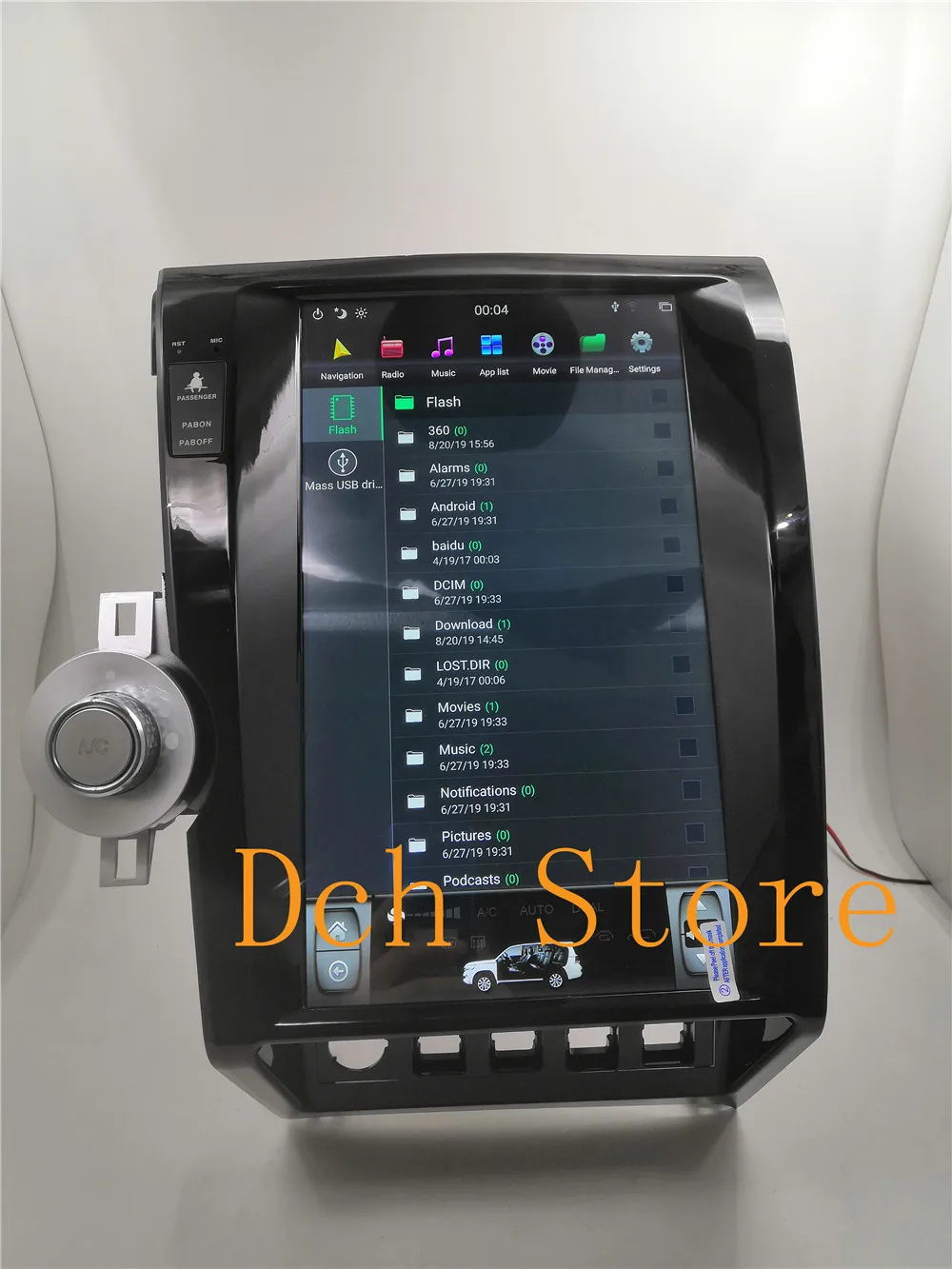 13,6 inch вертикальный экран tesla стиль Android 8,1 автомобильный DVD плеер gps для toyota tundra 2007 2008 2009 2010 2011 4G Оперативная память
