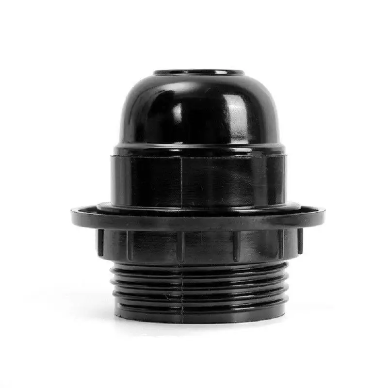 

E26/E27 Screw LED Light Bulb Lamp Base Holder Plastic Pendant Socket 10 Pieces