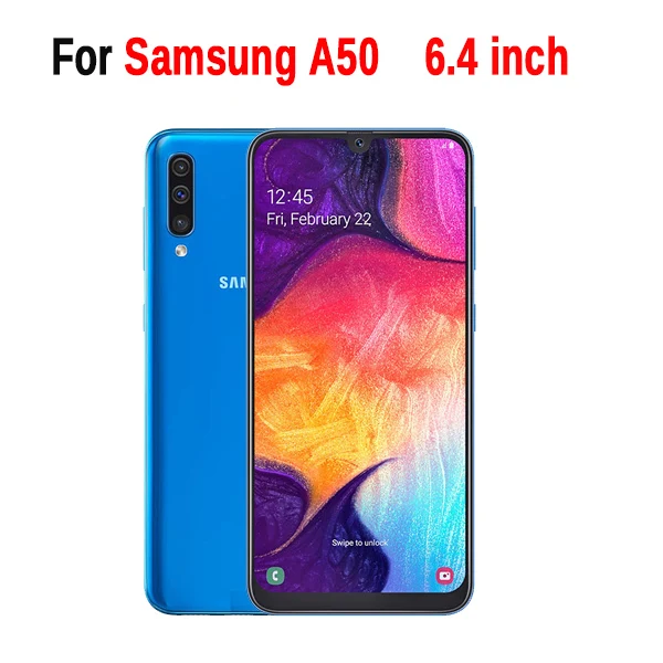 A50 9H стекло на A50 для samsung Galaxy SM A30 A40 A70 samsung A 50 40 30 70 A505 A505F samsung A50 защитное закаленное защитное стекло - Цвет: A50