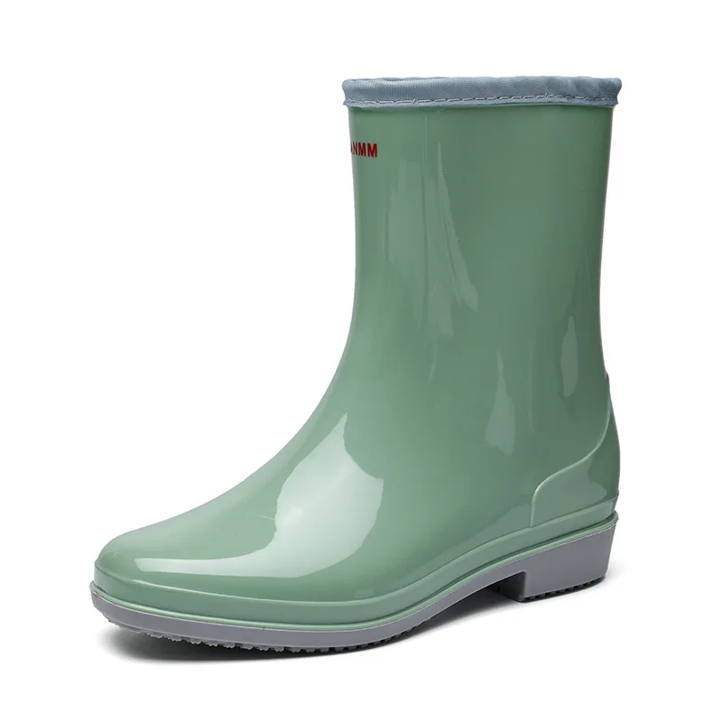 Excellent quality Top Selling Products Women's Mid Calf Rain Boots Anti