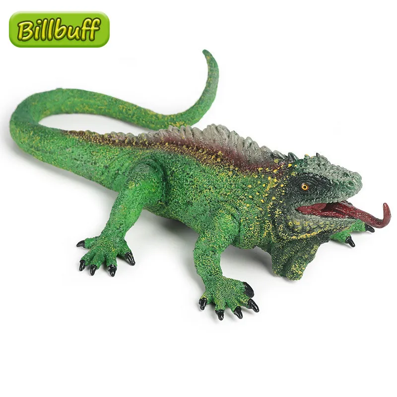 

Big Simulation Wild Animals ABS Chameleon Action Model Figures Collection Cognition Educational Toy for Childrens Christmas Gift